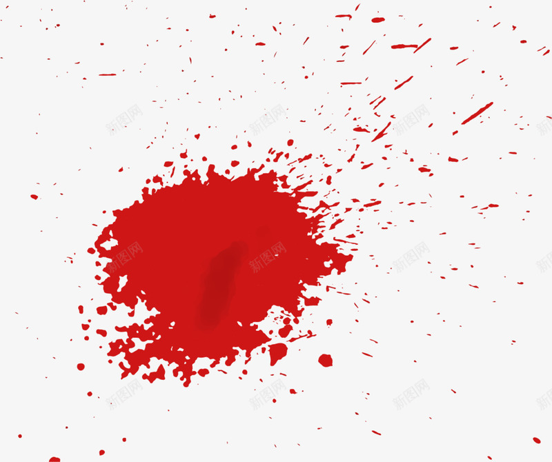 创意红色涂鸦png免抠素材_新图网 https://ixintu.com 创意涂鸦 抽象涂鸦 晕染 红色圆点 红色水彩 红色涂鸦