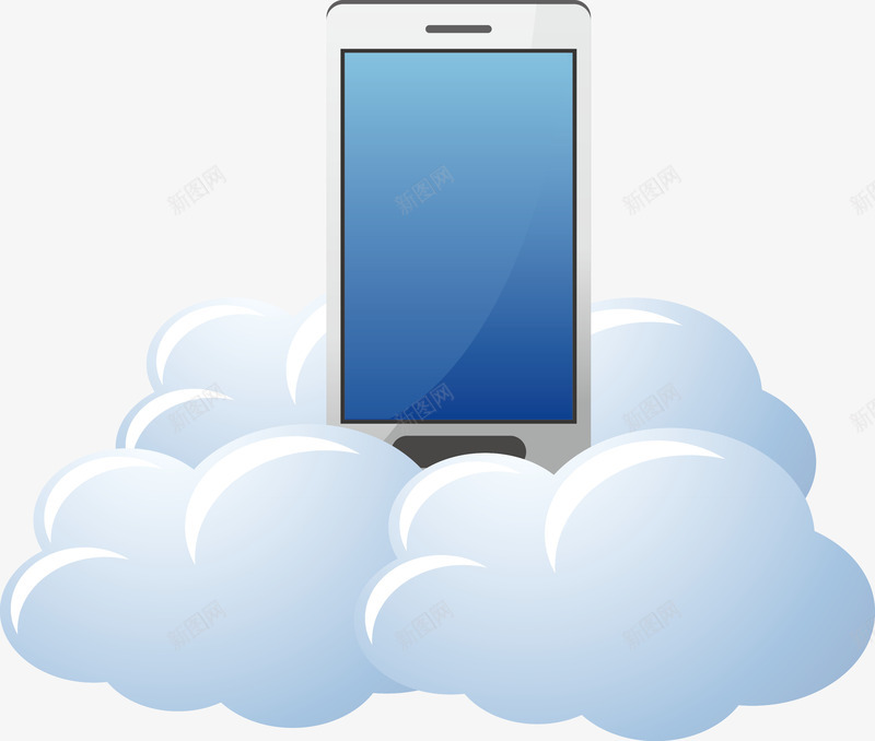 手机云数据图图标png_新图网 https://ixintu.com 云图标 云存储 云服务 云服务器 云服务图标 云朵 云端 云端服务 云计算机 互联网 微云 手机 数据 矢量云朵 矢量手机