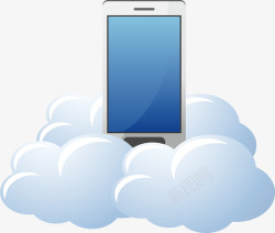 手机云端手机云数据图图标高清图片