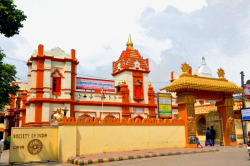 印度寺庙菩提伽耶高清图片