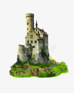 创意古宅欧美创意碉楼城堡高清图片