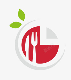 简洁碗餐饮标识简洁餐饮标识矢量图图标高清图片