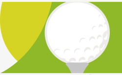 高尔夫球图标简洁扁平化高尔夫球图标矢量图高清图片