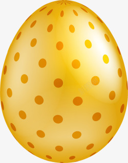 闪耀彩蛋金色闪耀圆点彩蛋高清图片