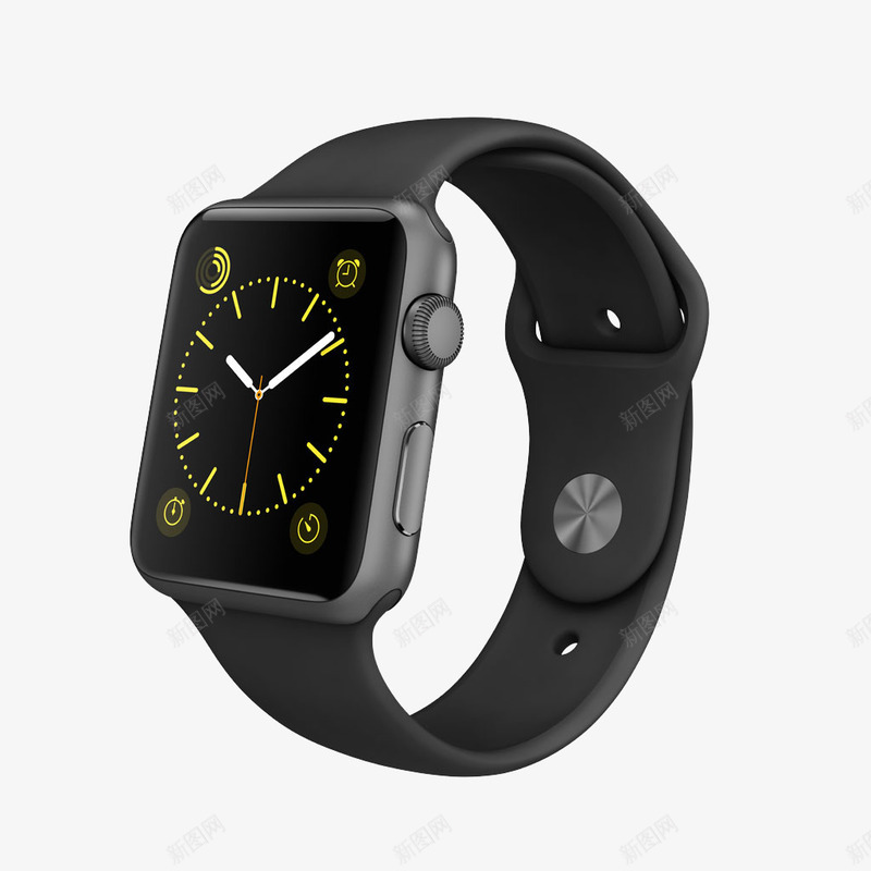 智能苹果手表运动表带png免抠素材_新图网 https://ixintu.com Apple apple iWatch watch 产品实物 正品 苹果WATCH 铝金属表壳