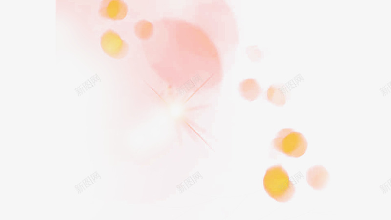 粉色漂浮星光创意电商装饰png免抠素材_新图网 https://ixintu.com 创意 星光 漂浮 粉色 装饰