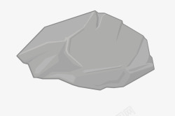 简洁石头展示装饰立体石头展示矢量图高清图片