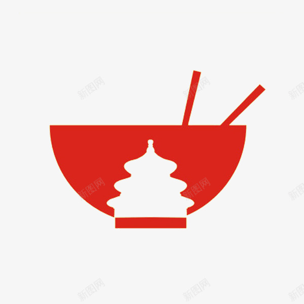 舌尖上的中国艺术图标png_新图网 https://ixintu.com 中国 射箭 简洁 饮食