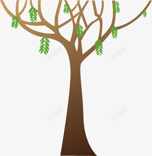 树枝树杈矢量图ai免抠素材_新图网 https://ixintu.com 柳树 树 树干 树木树叶 树杈 生物世界 简洁 矢量图