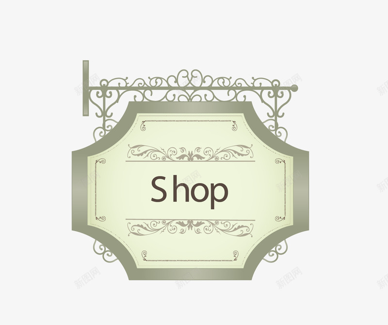 shop欧式边框png免抠素材_新图网 https://ixintu.com shop欧式边框 欧美边框 矢量边框 花纹边框