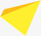 黄色三角形几何图形png免抠素材_新图网 https://ixintu.com 三角形 几何图形 黄色