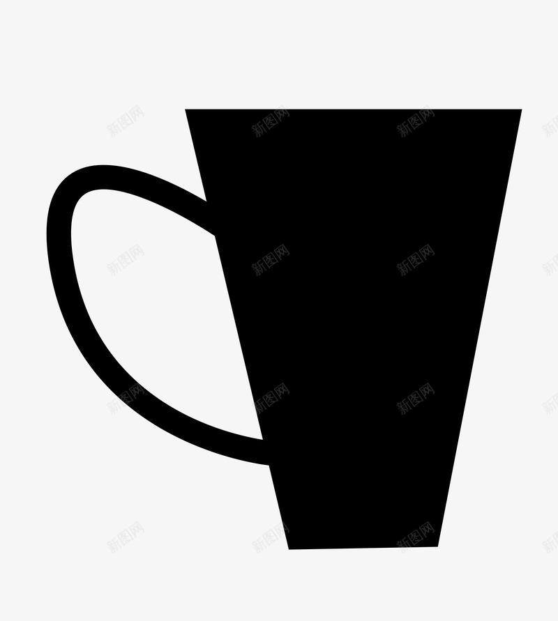 咖啡杯子png免抠素材_新图网 https://ixintu.com 剪影 城市 杯子