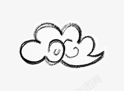 手绘云彩png免抠素材_新图网 https://ixintu.com 云彩 云朵涂鸦 手绘 手绘涂鸦 铅笔手绘