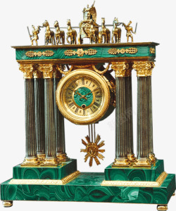 欧美复古高贵的时钟素材