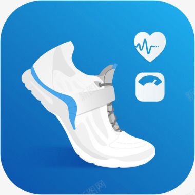 手机动动健康健美app图标图标
