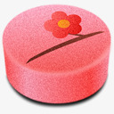 生日蛋糕模型花朵蛋糕图标高清图片
