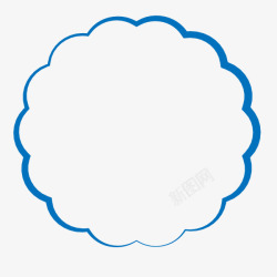 花环图片下载 花朵波纹花环高清图片