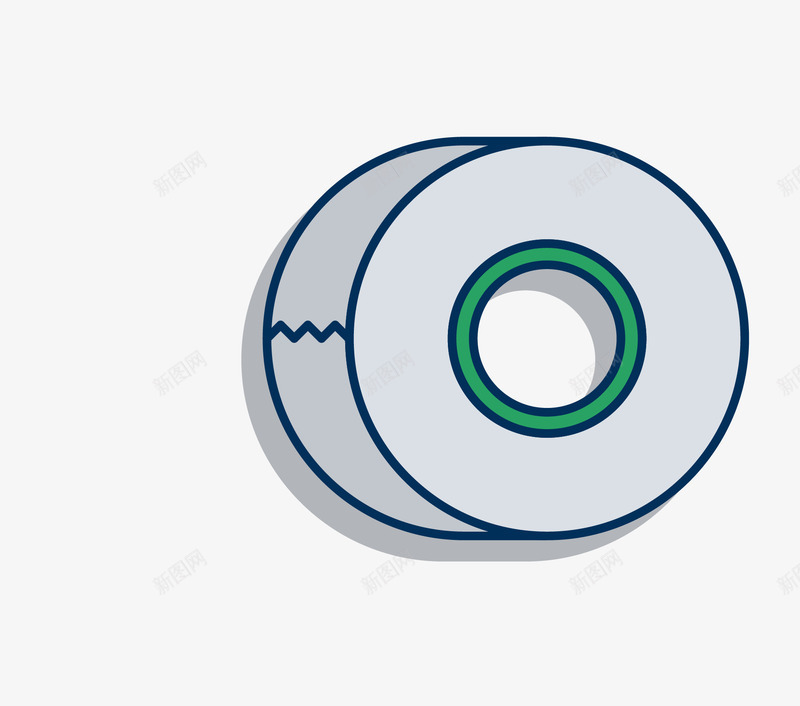胶带矢量图eps免抠素材_新图网 https://ixintu.com 卡通维修工具 工具 扁平化维修工具 矢量胶带维修工具 简洁维修工具胶带 维修工具 矢量图