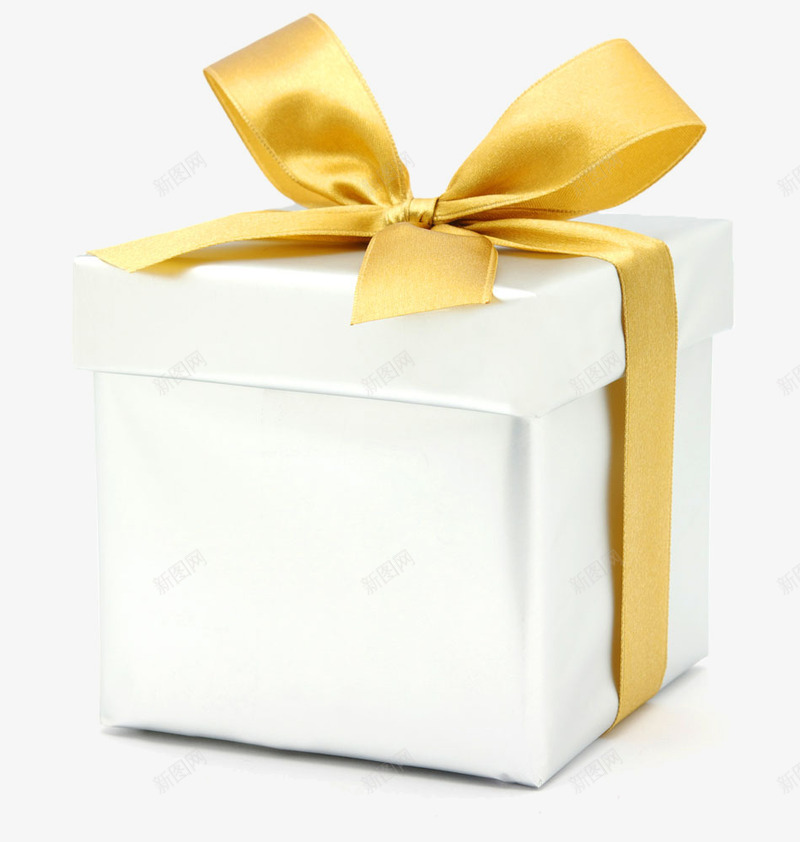 礼物盒子白色礼物盒子png免抠素材_新图网 https://ixintu.com 白色 盒子 礼物