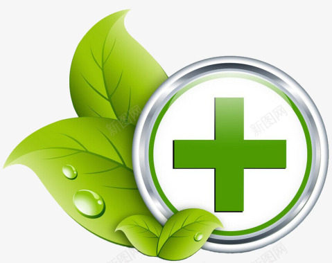 绿色健康医疗图标图标