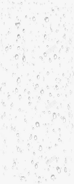 水滴边框白色清新水滴边框纹理高清图片