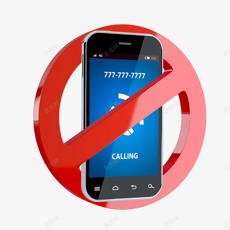 禁止使用手机图标png_新图网 https://ixintu.com 信号 手机 电话 禁止使用 禁止打扰