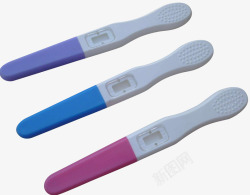 怀孕女性笔形早孕检测工具高清图片