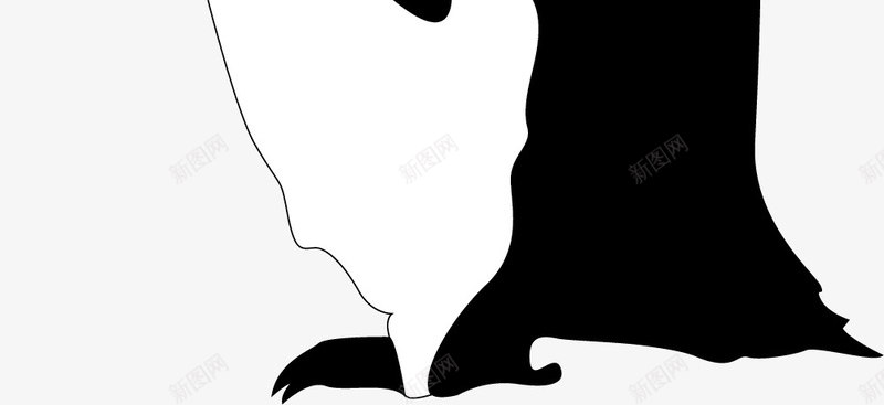 侧面黑白风格手绘风格企鹅矢量图图标eps_新图网 https://ixintu.com 侧面 动物企鹅 卡通企鹅 卡通风格 手绘风格 矢量企鹅 黑白风格 矢量图