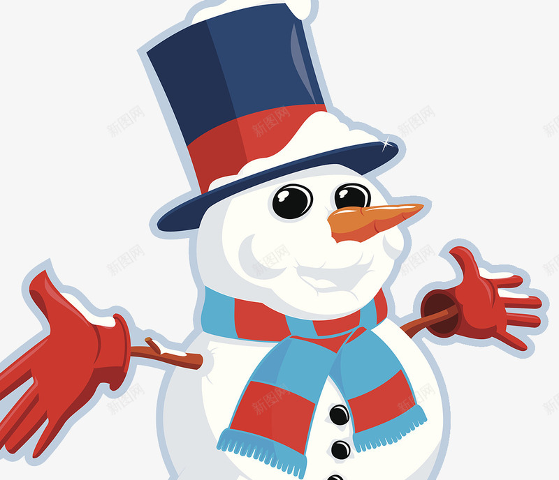 圣诞节雪人psd免抠素材_新图网 https://ixintu.com 下雪 促销 围巾 圣诞礼物 圣诞老人 圣诞袜子 寒冷 幽默漫画 广告设计 标签牌 海报设计 缤纷 装饰品 雪人 雪花