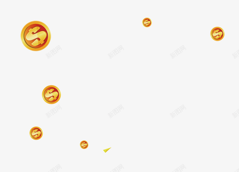 金色钱币金币漂浮png免抠素材_新图网 https://ixintu.com 免抠PNG 漂浮 漂浮素材 金币 金色 钱币