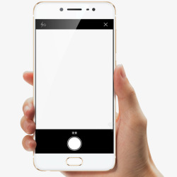 白色的oppo手机造型质感素材
