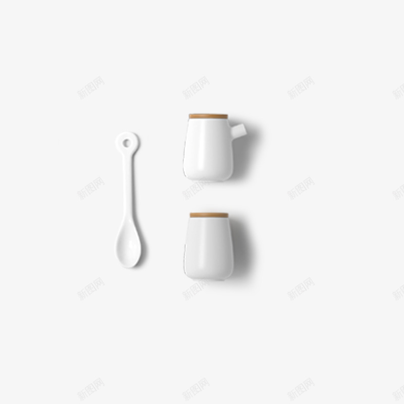 白色勺子杯子png免抠素材_新图网 https://ixintu.com 写实 勺子 杯具 杯子 生活 白色 陶瓷 风格 餐具