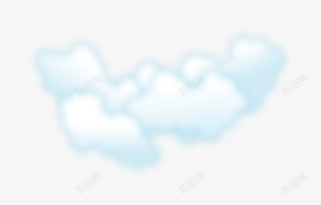 云朵漂浮矢量图ai免抠素材_新图网 https://ixintu.com 云彩 云朵漂浮素材 彩色的云 矢量图