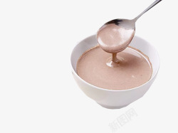 营养紫薯粉煳红豆薏米糊高清图片