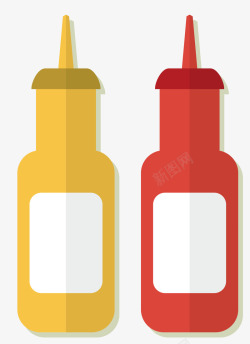 野餐符号番茄沙拉卡通酱料高清图片