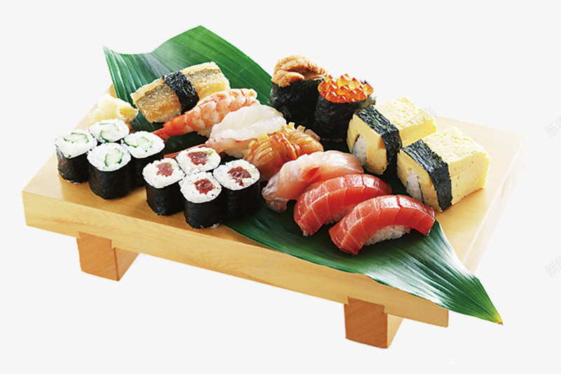 寿司超值组合享受png免抠素材_新图网 https://ixintu.com 享受 健康 寿司 绿色食品 超值组合 金枪鱼