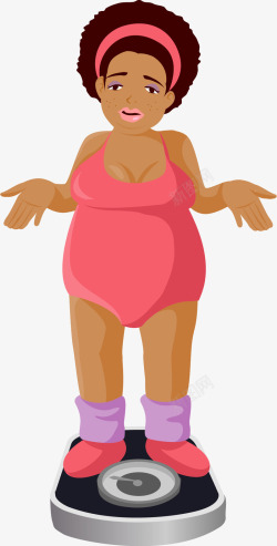 女士减肥减肥测重高清图片
