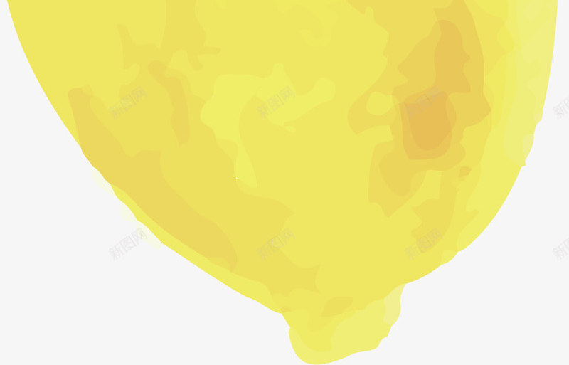 黄色水彩柠檬png免抠素材_新图网 https://ixintu.com 柠檬 标题底纹 水彩柠檬 矢量素材 黄色柠檬