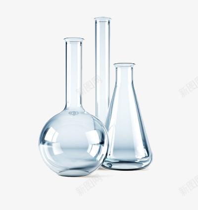 三个形状各异的试验管png免抠素材_新图网 https://ixintu.com 形状 玻璃 瓶子 试验管