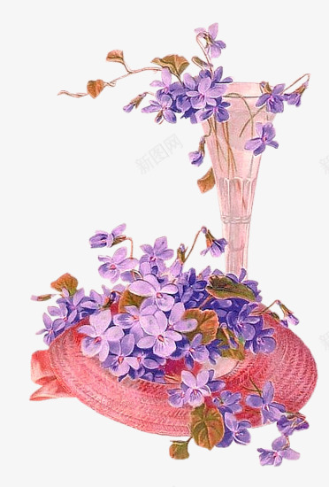 花png免抠素材_新图网 https://ixintu.com 古典 唯美 欧美 花 装饰