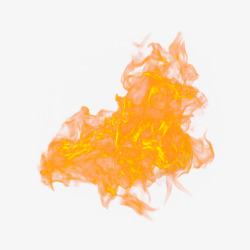 榛勮壊鐏火焰形状一朵火焰炫酷火焰高清图片