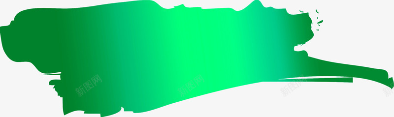 手绘质感绿色的形状效果png免抠素材_新图网 https://ixintu.com 形状 效果 绿色 质感