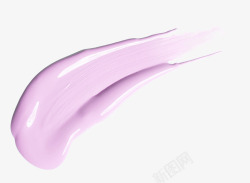 紫色简约化妆品效果元素素材