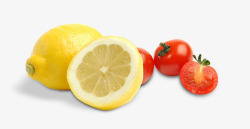 柠檬纹理水果高清图片
