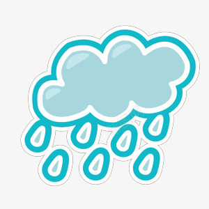 下雨png免抠素材_新图网 https://ixintu.com 下雨 云彩 云朵 卡哇伊 卡通 可爱