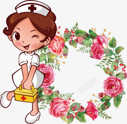 护士节花环护士节花环高清图片