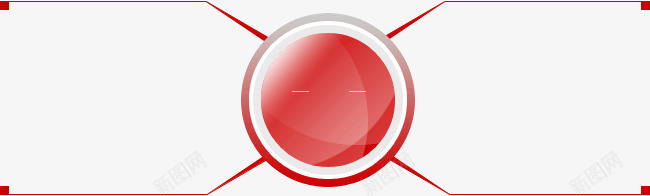 红色创意标题分割pptpng免抠素材_新图网 https://ixintu.com ppt素材 创意 标题分割 红色