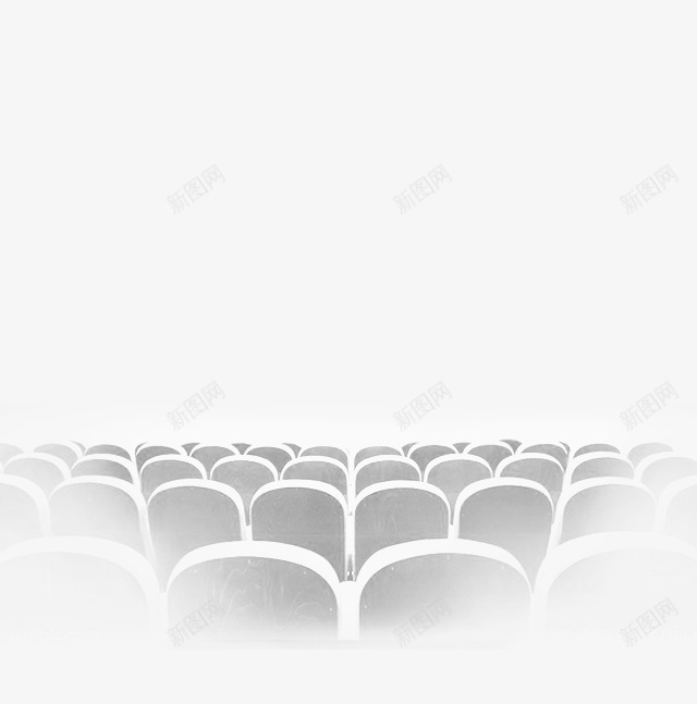 影院座位png免抠素材_新图网 https://ixintu.com 位置 座位 座椅 影院 黑白手绘
