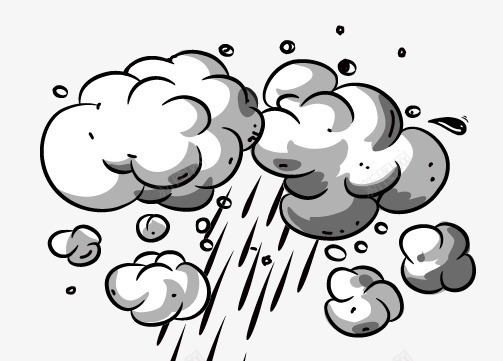 漂浮的云朵图png免抠素材_新图网 https://ixintu.com 下雨 云朵 卡通手绘 水彩 漂浮 灰色 装饰 雨水