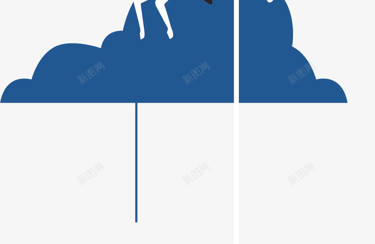 天马行空的想象力矢量图ai免抠素材_新图网 https://ixintu.com 乌云 云彩 天马行空 想象力 条纹衬衣 矢量图